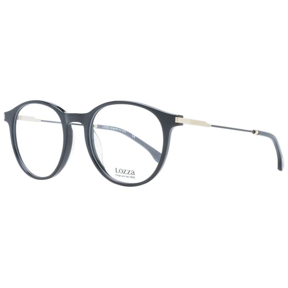 Lozza Black Acetate & Plastic Glasses  (Frames)